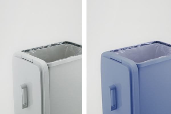 ベルク角ペール 蓋 ライトグレー 45s 清掃関連 ゴミ箱 25 オザックス株式会社