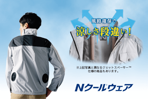 Nクール®ウェアの商品紹介画像